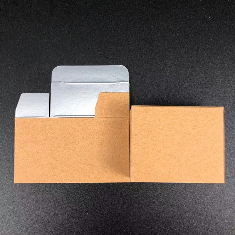 Dahongpao darçın qablaşdırma çantası tofu bloku daxili tutucu qaya çayı kraft kağızı alüminium folqa daxili qutu çay qabarcığı çanta astarlı