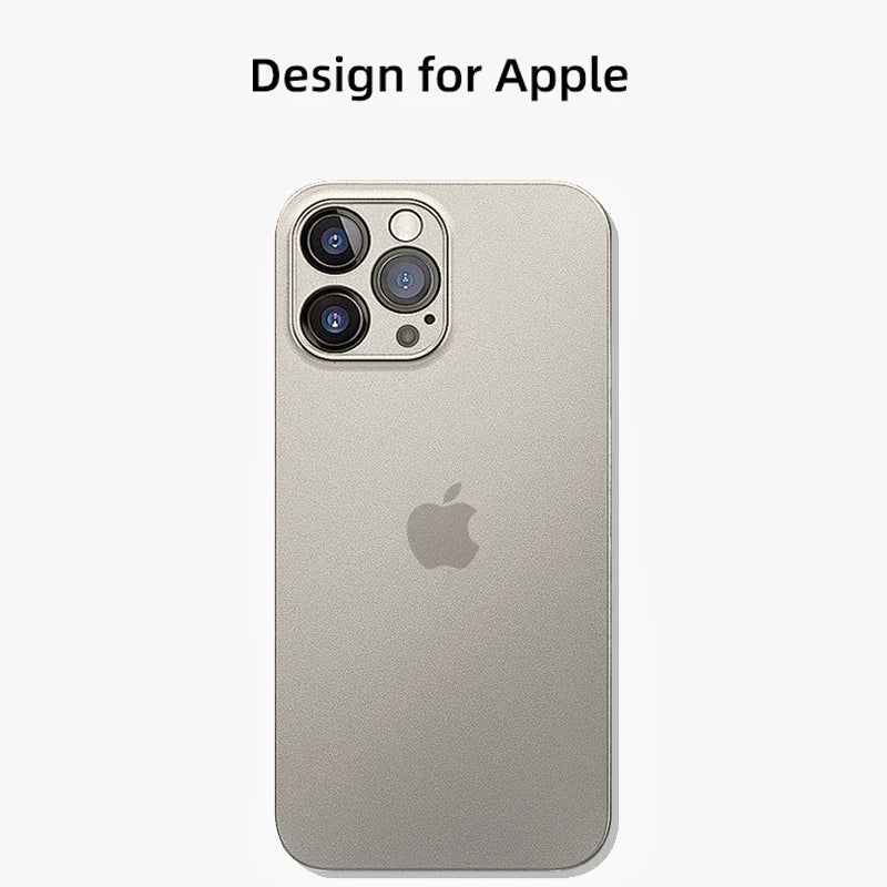 Apple 17 üçün uyğundur ultra nazik mobil telefon qutusu iPhone17promax hər şey daxil şəffaf buzlu 16pro cib telefonu qutusu yeni 14p düşməyə qarşı 15pm silikon kişi yüksək səviyyəli hiss 13 çılpaq metal yumşaq hiss niş