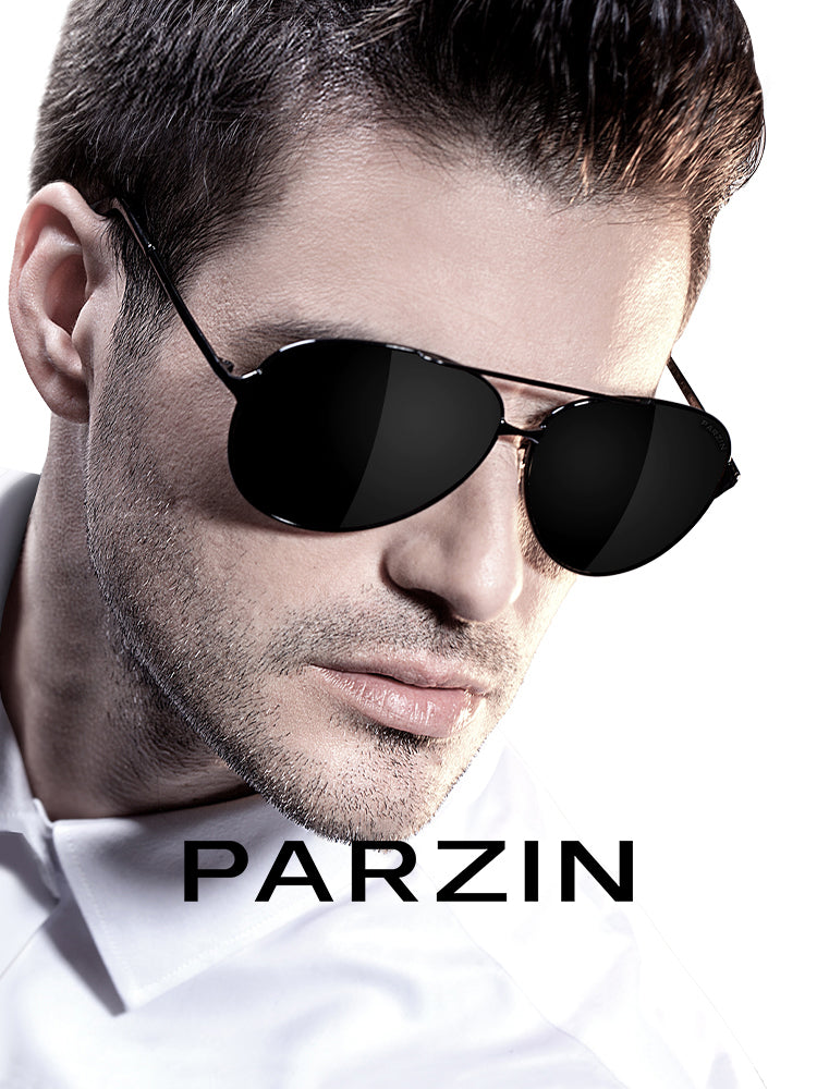 [Atalar Günü Hədiyyəsi] Parsons Kişilər üçün Günəş eynəkləri Sürücülər və Pilotlar üçün Polarizasiyalı Günəş Eynəyi Parıltıya Qarşı PZ8009