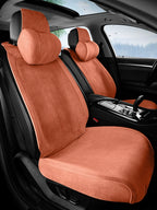 Yeni Gələn Zamşa Avtomobil Oturacaq Yastığı Bütün İl Boyu Neytral Rames Nəfəs ala bilən Nazik Qış Oturacaq Yastığı Yarım Paket Avtomobil Paletləri Oturacaq örtüyü