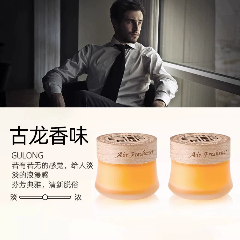 Bərk Balzam Osmanthus Ətri Avto Ətir Avtomobil Daxili Dekorasiya Dekorasiyası Kişi və Qadın Avtomobili Uzunömürlü İşıq Aromaterapiya