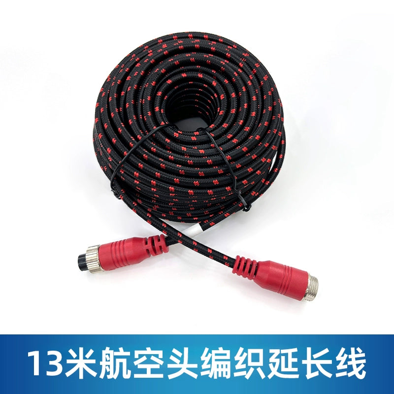 Yük Vasitəsinə Quraşdırılmış 4 Nüvəli Aviasiya Dörd Yönlü Müşahidə Treyleri Geri Dönən Şəkil Kamerası Video Kabel Antifriz Hörmə İpliyi