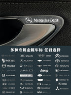 Metal Avtomobil Etiketləri 3D Üçölçülü Etiketlər Avtomobil Loqosu Mərkəzi İdarəetmə Pəncərəsi Avtomobil Daxili Dizayn Modifikasiyası Qəşəng Yaradıcı Dekorativ Etiketlər Neytral