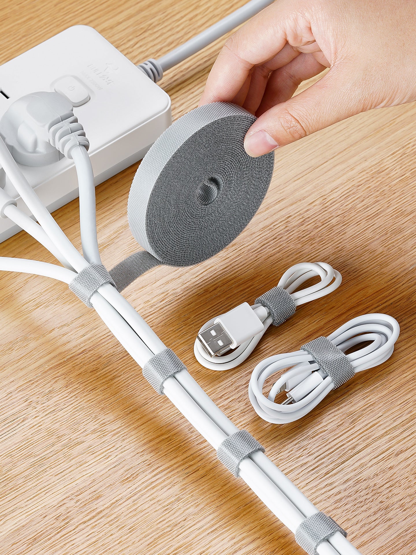 Yapon məlumat kabeli saxlama artefaktı Velcro kabel bağlayıcı kabel təşkilatçısı kompüter kabel bağı masaüstü tel bərkitmə kəməri