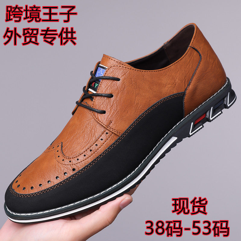 Prince Large Size 53 Kişi Ayaqqabı Gündəlik Böyük Ayaq 52 Brock Sh