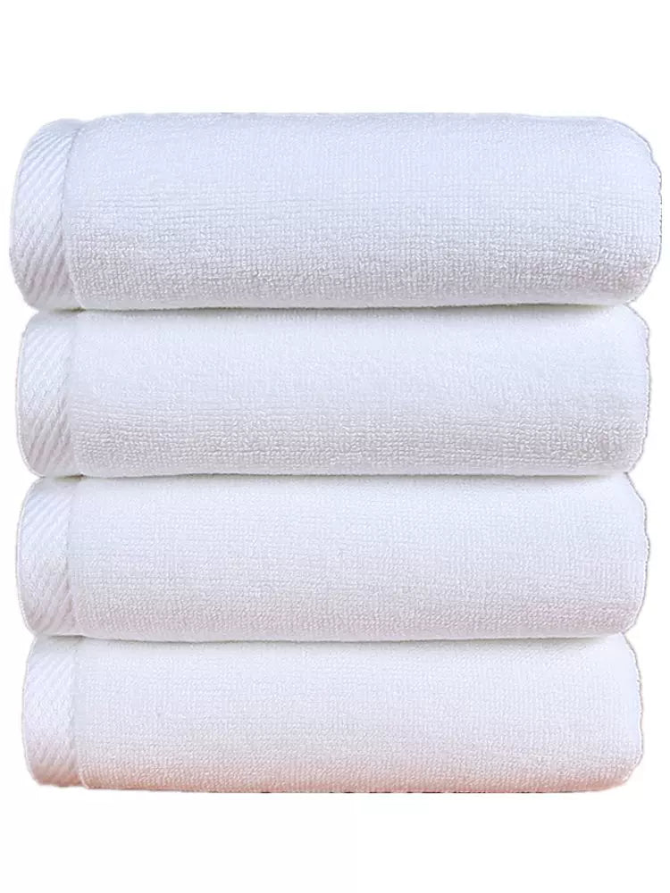 Ayaq hamamı üçün təmiz pambıq ağ dəsmal otel otel gözəllik salonu hamam mərkəzi xüsusi üz dəsmal qatılaşdırılmış hamam dəsmal