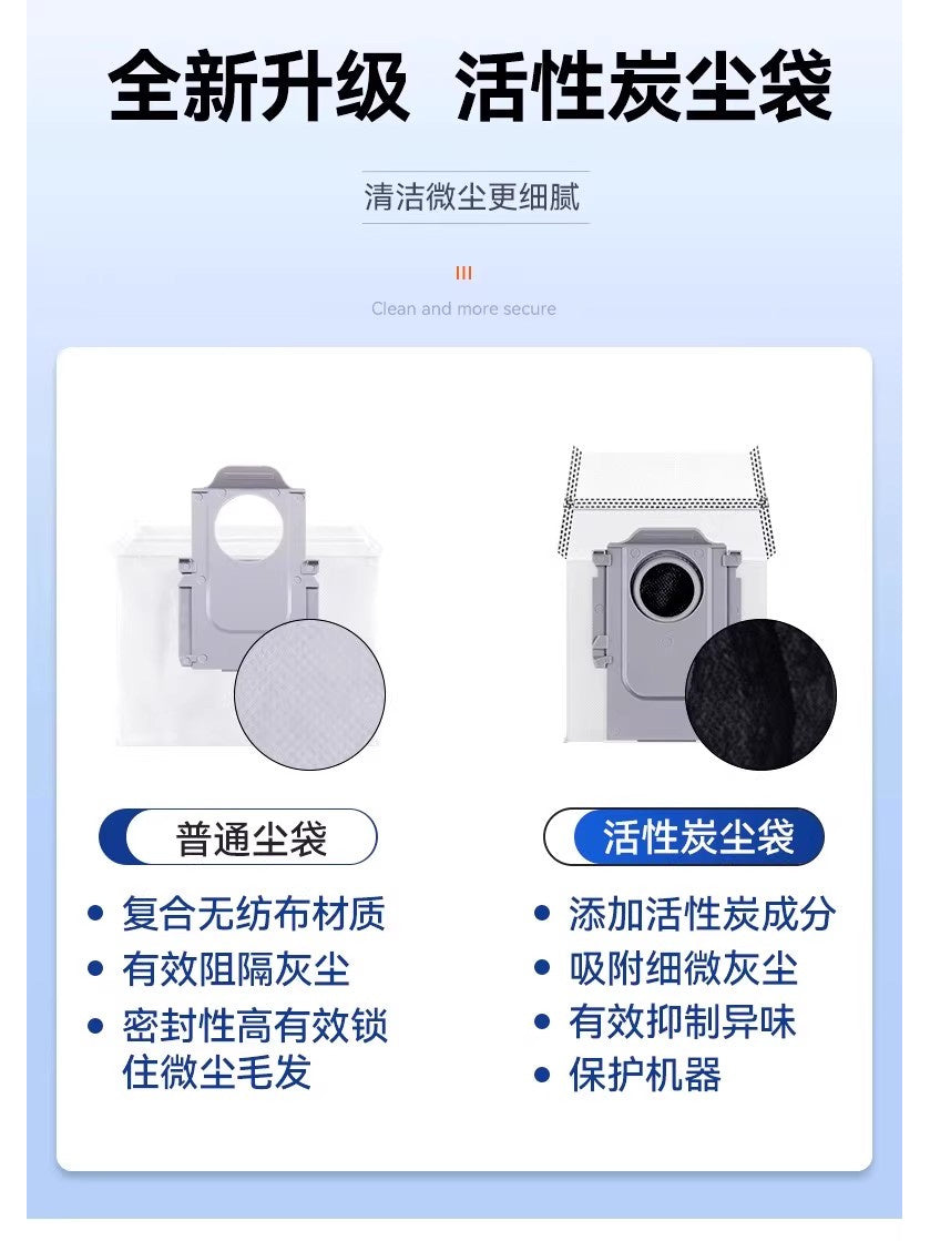 Wanchuang aksesuarları Roborock P20 canlı su versiyasına uyğunlaşdırılmış süpürgəçi robot rulon fırçası toz torbası mop istehlak materialları təmizləyici maye