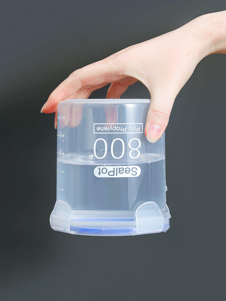 Mətbəx üçün möhürlənmiş bankalar, plastik yemək qabları, saxlama qabları, saxlama qabları, taxıllar, mətbəx qəlyanaltıları, soyuducu anbarı
