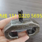 50 Forklift çəngəl təkər zənciri Yüksək aşınmaya davamlı külçə birləşdirici qandal Aksesuarlar Yükləyici təkər qoruyucu zənciri birləşdirən qandal