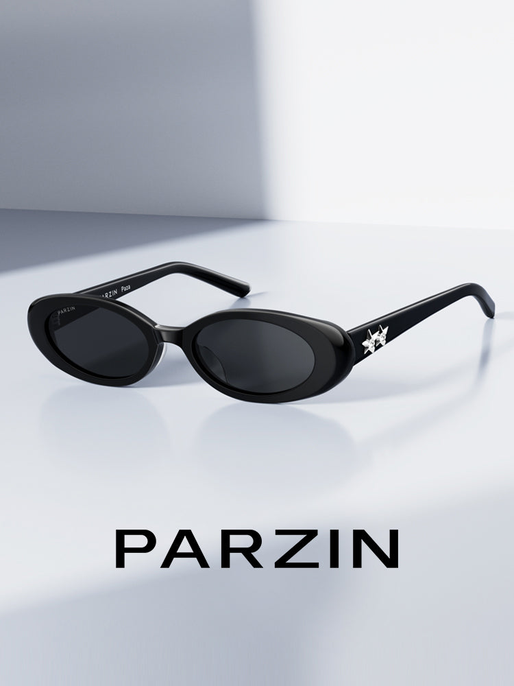 Parson və Fan Chengcheng kişilər və qadınlar üçün eyni üslublu günəş eynəkləri retro oval moda yüksək səviyyəli günəşdən qoruyucu günəş eynəkləri moda PZ12736