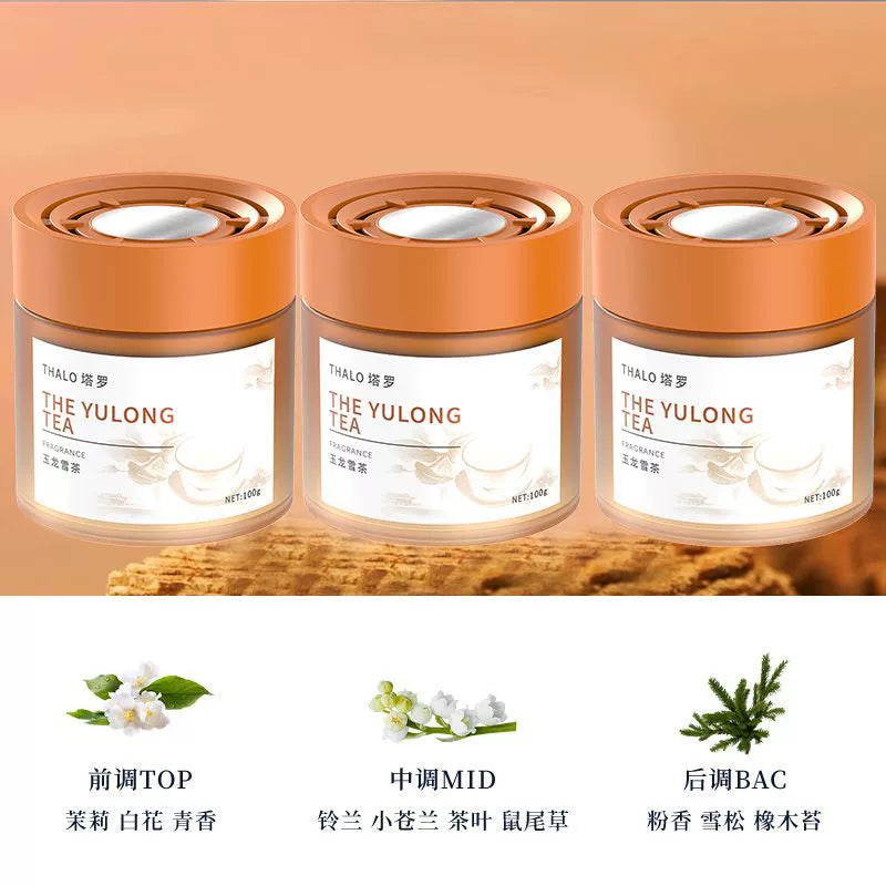 Avtomobil Aromaterapiyası 2025 Yeni Gəliş Qalıcı Ətir Bərk Balzam Yüksək Dərəcəli Avtomobil Ətri Təmizləyici Hava Qoxunu Çıxarır