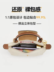 Longchamp mini köftə çantası liner longchamp Longchamp Dupont kağız ultra yüngül çiyin qayışı üçün uyğun sənətkarlıq emalatxanası