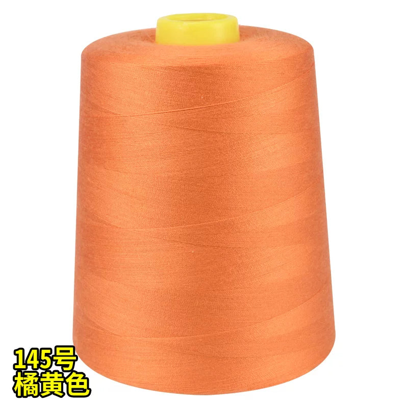 Lafeng marka 402 tikiş maşını ipi yüksək sürətli polyester ip 40/2 məişət kilidləmə kənar ipi 8000 metr yorğan ipi
