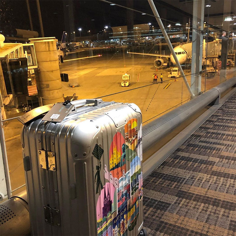 Rimowa çamadan stikerləri retro suya davamlı çamadan ədəbi nostalji otel xatirə stikerləri