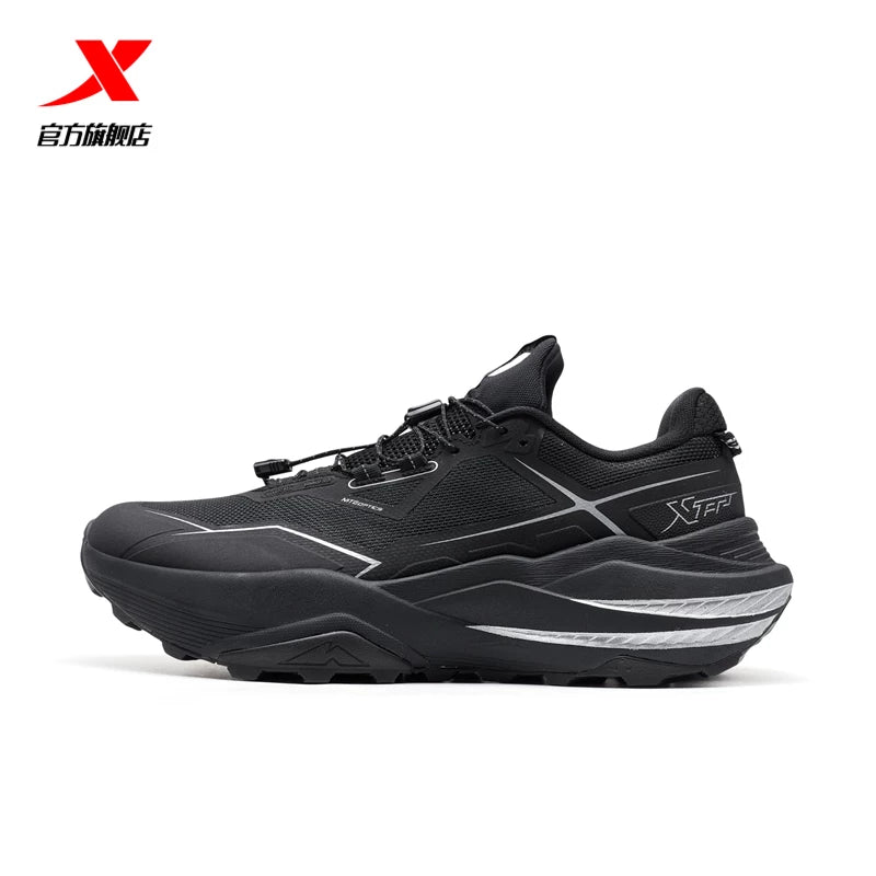 Xtep Chasing Mountain PRO 2-ci Nəsil | Kişilər üçün kros qaçış ayaqqabısı, yay, nəfəs alan, şok uducu, sürüşməyən açıq havada gəzinti ayaqqabısı, qadınlar üçün alpinizm ayaqqabısı