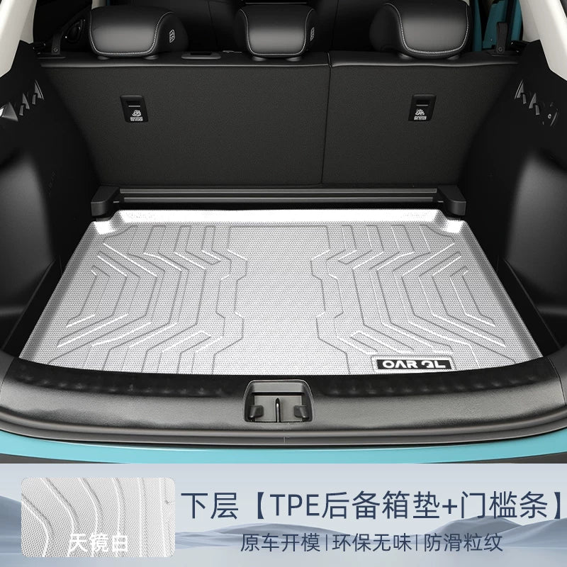 25 BYD Hiace 05EV Xüsusi Baqaj Döşəməsi TPE Quyruq Qutusu Döşəməsi Ön və Arxa Avtomobil Aksesuarları 05