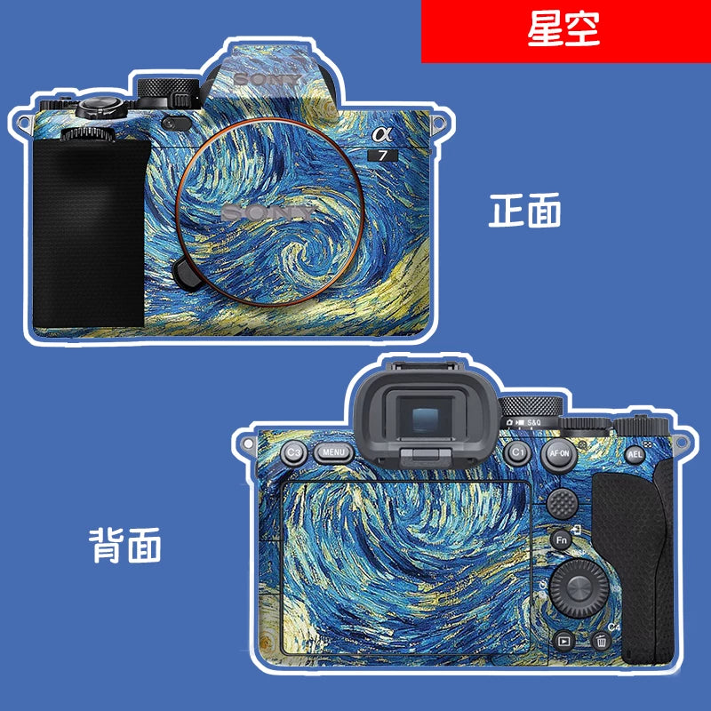 Sony A7C ikinci nəsil stiker A7CR bədən filmi A7M4 R5 M3 R4 R3 kamera stikeri 3M film üçün uyğundur