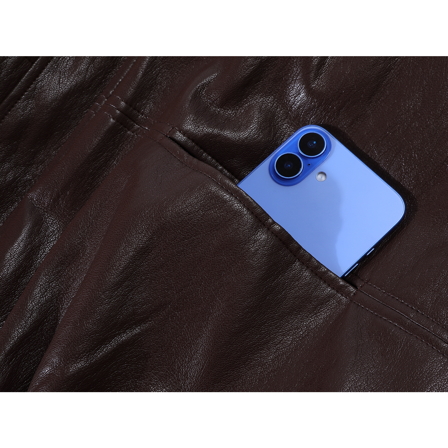 Chorlisa Retro Boş PU Dəri İsti Gödəkçə Payız Qış Motosiklet Dəri Gödəkçə Qadın Qalın Amerika Qısa Palto