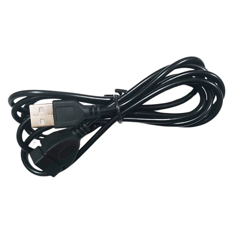 USB fan uzatma kabeli kişidən qadına kiçik elektrik ventilyatoru uzatma kabeli sürücülük qeyd cihazı enerji təchizatı kabeli iki nüvəli kabel