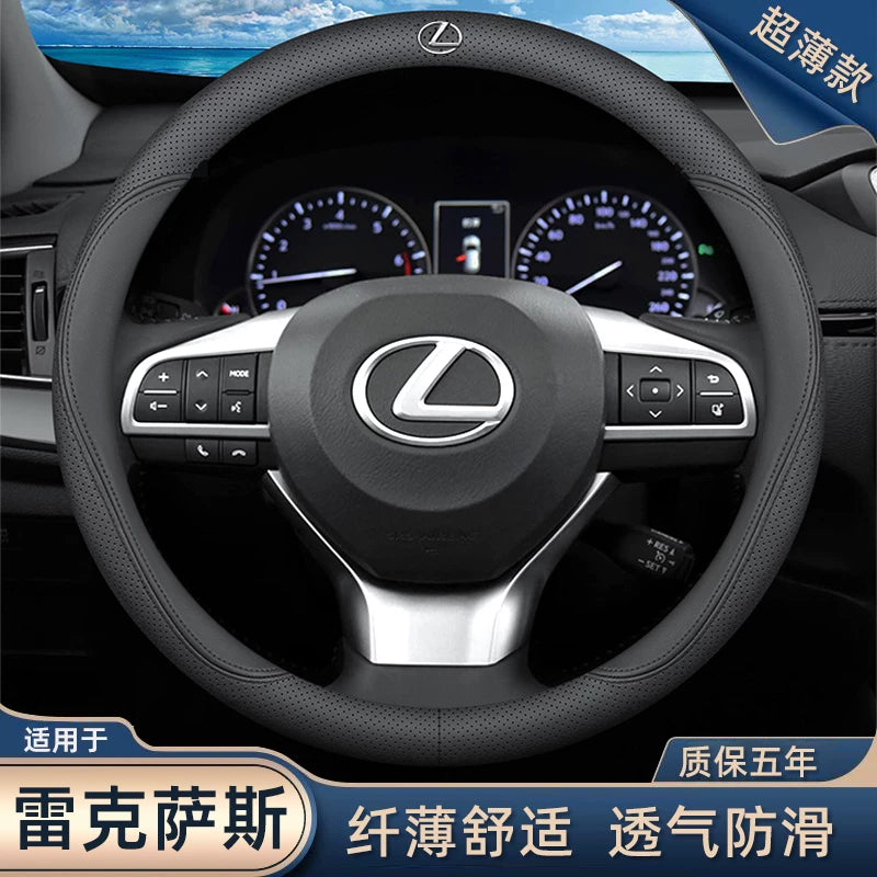 Lexus ES200, ES300H, NX200, 300, RX270 və RX300 üçün uyğun dəri sükan örtüyü