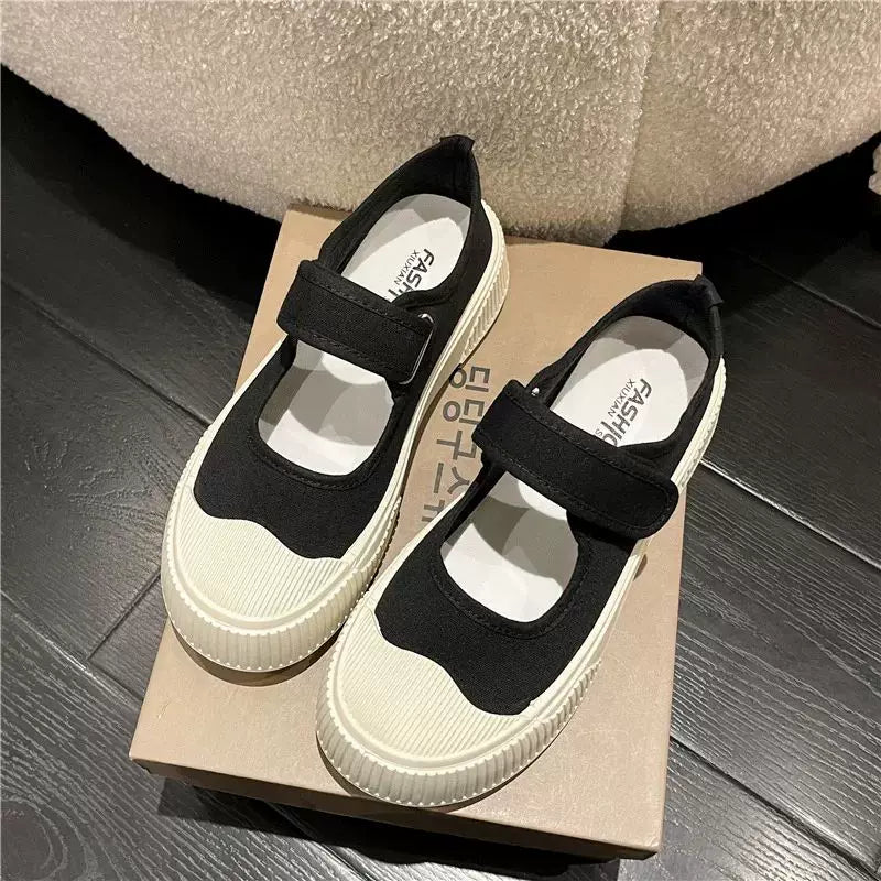 Yeni Qalın dabanlı Qadın Ayaqqabıları Loafers Qadın Dizayn Sense