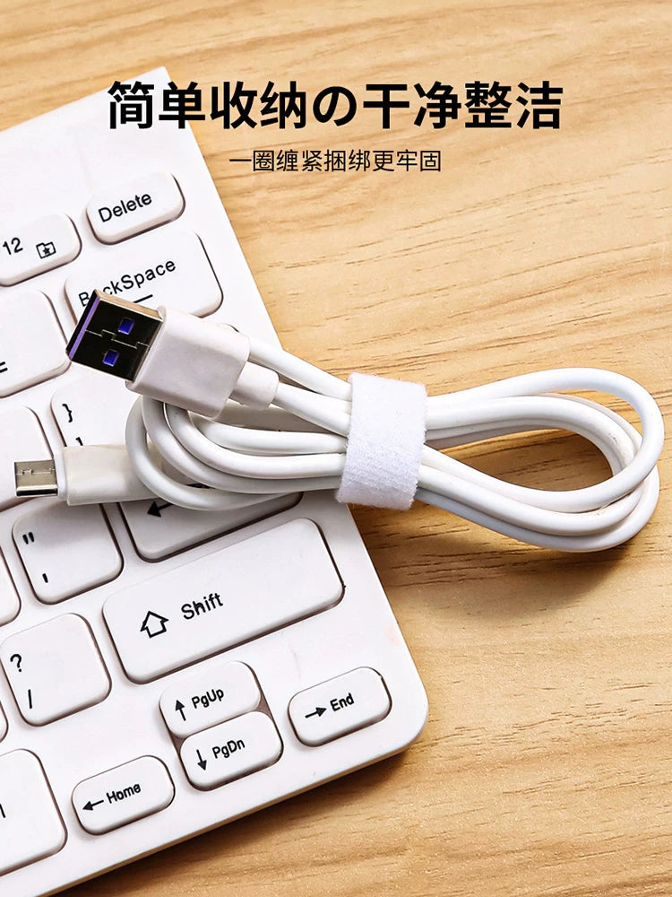 Kabel təşkilatçısı Masa üstü təşkilatçı ilə Velcro kabel bağlayıcısı naqil tutucu kabel çarxı ilə məlumat kabeli saxlama kabeli