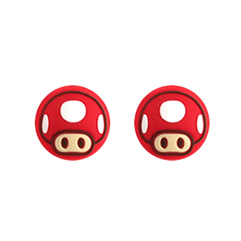 Nintendo açarı kiçik göbələk rokçu qapağı açarı lite/oled universal silikon rokçu qapaq NS aksesuarları
