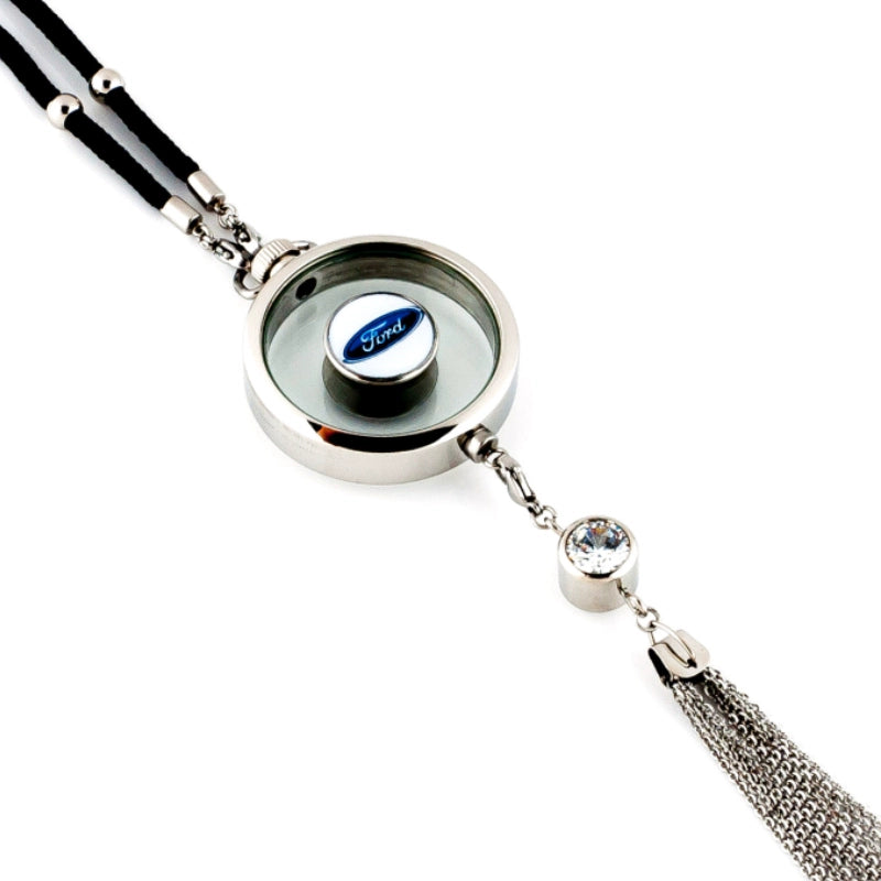 Avtomobil Ətri Avtomobil Asma Metal Qoruyucu Talisman Asma Dekorasiya Yüksək səviyyəli Avtomobil Loqosu Avtomobil Asma Efir Yağı Aromaterapiya Kulonu