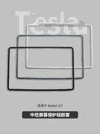 Tesla Huanxin MODEL3/Y üçün Mərkəzi Konsol Ekranı TPU Qoruyucu Qapaq Hər Şey Daxil Qoruyucu Çərçivə Bərpa Aksesuarları