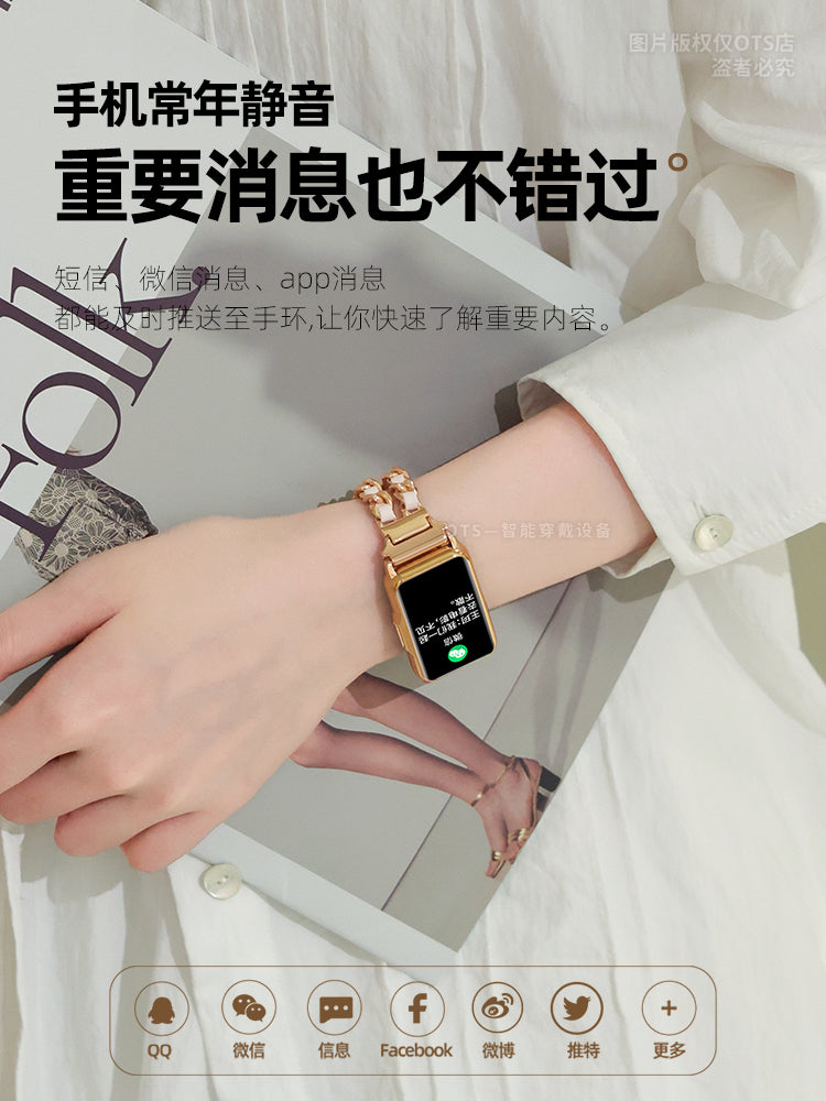 Xiaoxiangfeng Smart Watch Qadın 2026 Yeni Çoxfunksiyalı İdman Qolbaq Pedometri Android iOS Mobil Telefonları üçün Uyğundur