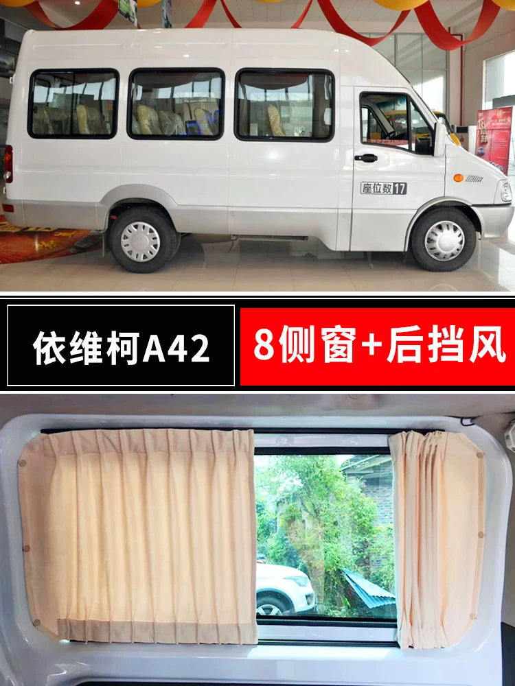 Iveco Juxing Deyu Ousheng Baodi Dongfeng Yufeng Jianghuai Xingrui RV Zamşa Avtomobil Günəş Pərdəsi