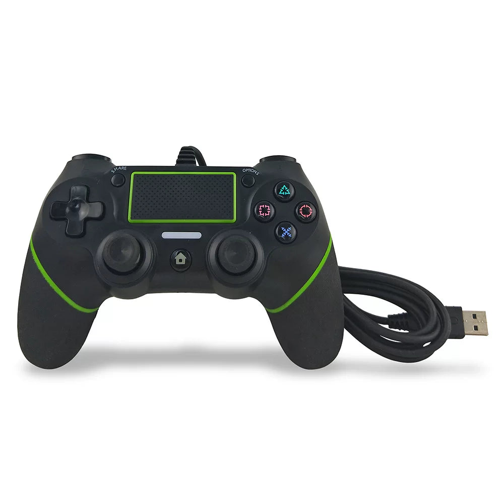 Şəxsi qəliblənmiş plastik örtüklü PS4 nəzarətçi PS4 simli nəzarətçi PS4 simli oyun nəzarətçisi Sabit keyfiyyətlə yeni həll