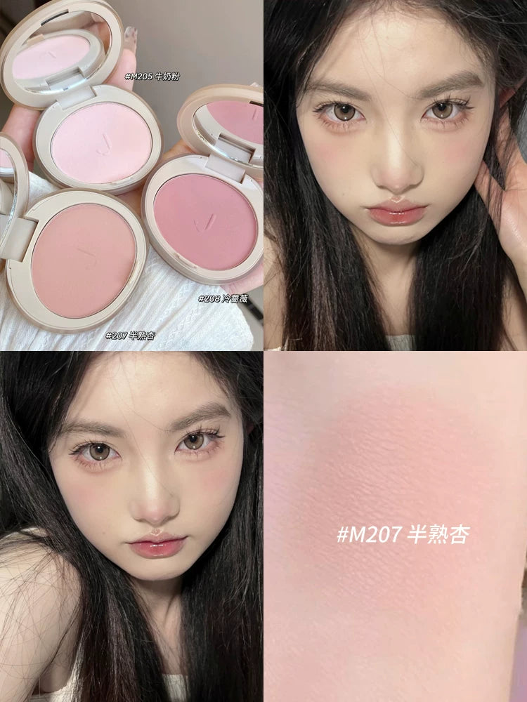 Joocyee Oyster Heart Pearl Məhdud Buraxılış Ənlik S224 (Yumşaq Çəhrayı) - Zərif, aydın və şəffaf, incə atlaz parıltılı ənlik.