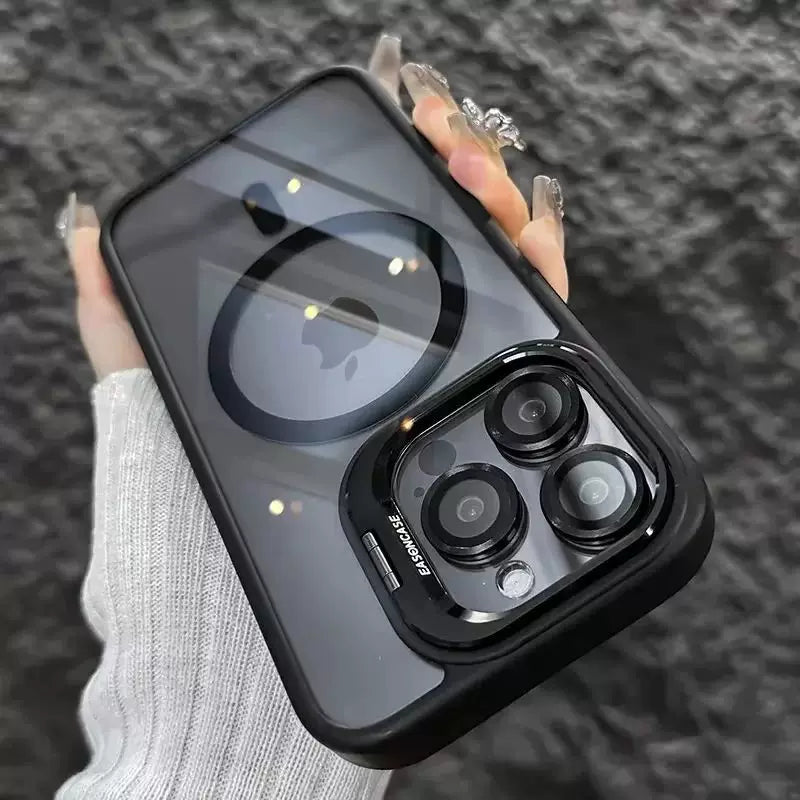 iPhone 17 Pro Max üçün Lüks Maqnitli Zərbəyə Davamlı Telefon Qutusu