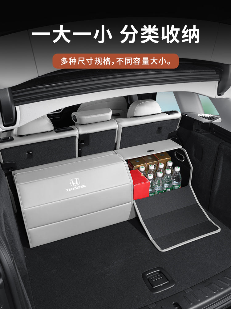 Honda Civic, CR-V, Vezel, XRV, Accord, Avancier və Breeze avtomobillərinin baqajı üçün qatlanan saxlama qutusu.