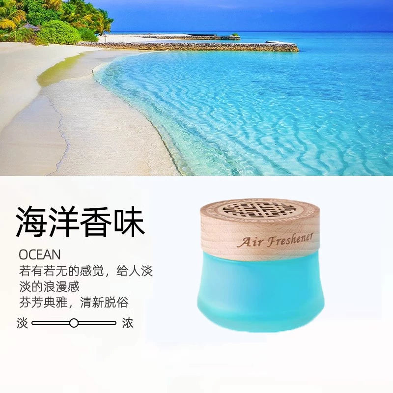 Bərk Balzam Osmanthus Ətri Avto Ətir Avtomobil Daxili Dekorasiya Dekorasiyası Kişi və Qadın Avtomobili Uzunömürlü İşıq Aromaterapiya