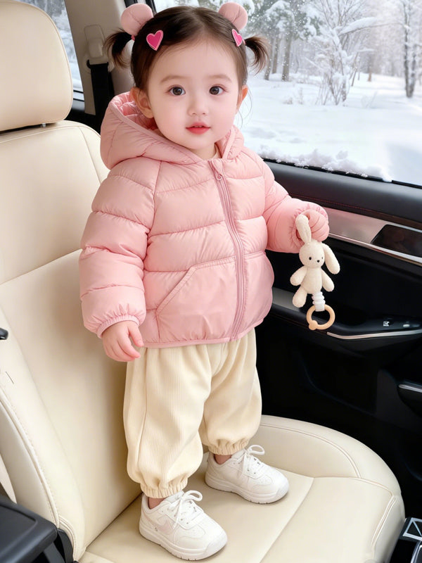 Körpə payız və qış üçün pambıqdan hazırlanmış palto, 1 yaşlı oğlan və qız uşaqları üçün pambıqdan hazırlanmış gödəkçə, yüngül və nazik körpə və uşaq topu, qış üçün pambıqdan hazırlanmış palto