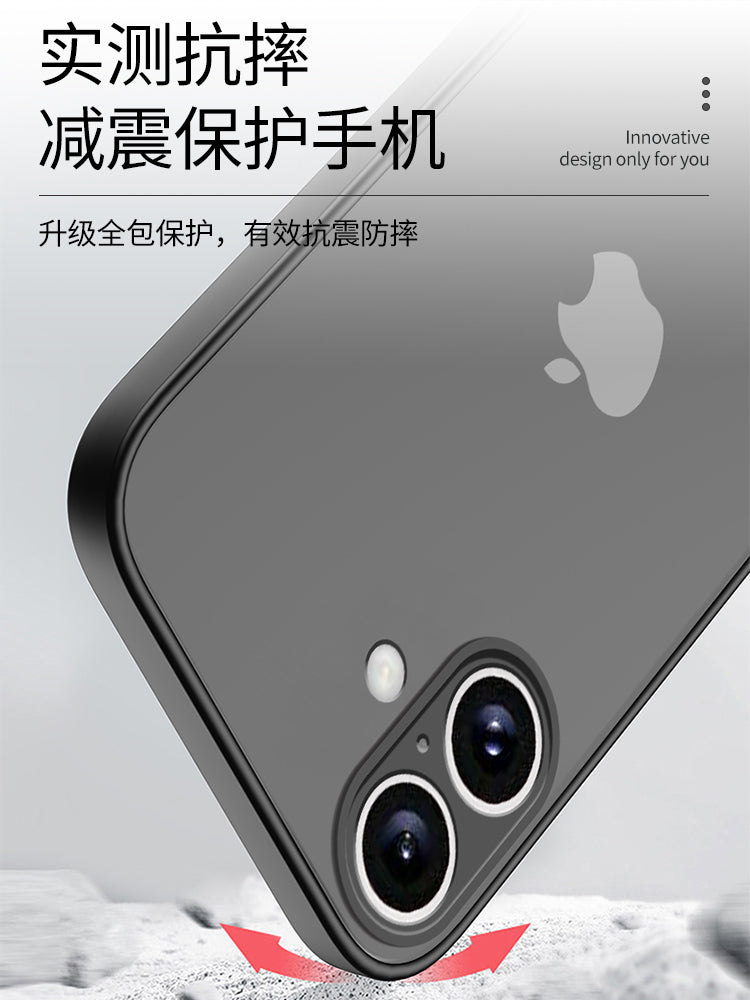 Yeni ultra nazik buzlu iPhone 17 korpusu, iPhone 16 Pro Max üçün uyğundur, tam örtüklü linza qoruyucu korpus, 15 Pro rəng bloklaması, 14 Plus silikon şəffaf Air premium qadın maqnit korpusu, 17 düymlük xarici korpus.