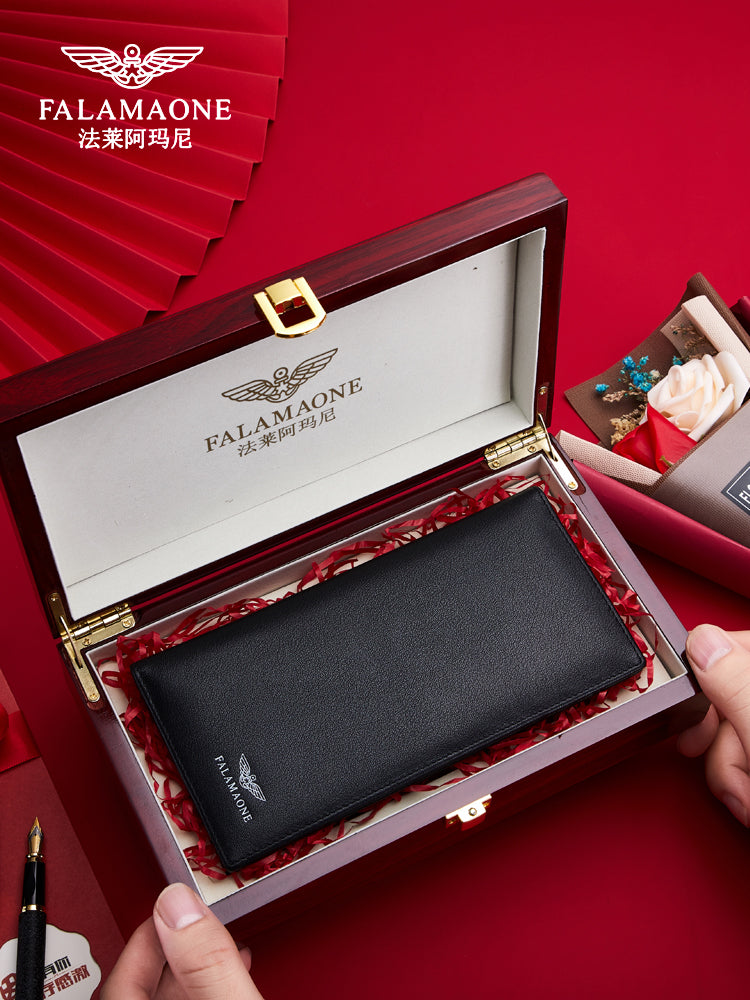 [Ad Günü Hədiyyəsi] Kişilər üçün Fala Armani Dəri Kəmər və Pulqabı Dəsti - Sevgili/Ər üçün Orijinal Dəri Kəmər/Bürc