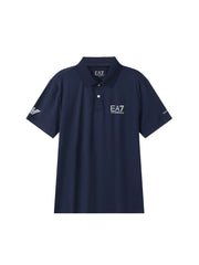 Armani EA7 Men's Logo Printed VENTUS7 Sports Short Sleeve Polo Shirt 8NPF23 PJEMZ