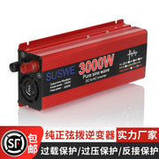 Nəqliyyat vasitələri, 24V ev batareyaları və yük maşınları üçün təmiz sinus dalğası inverteri, 12V-dən 220V-ə qədər, yüksək güclü güc çeviricisi.