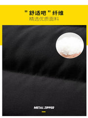 Paul's Kişilər üçün Yüksək Yaxalı Pambıq Jilet, Koreya üslubunda, Çoxfunksiyalı, Dəbli, Trendli, İsti, Payız və Qış Üst Geyimləri