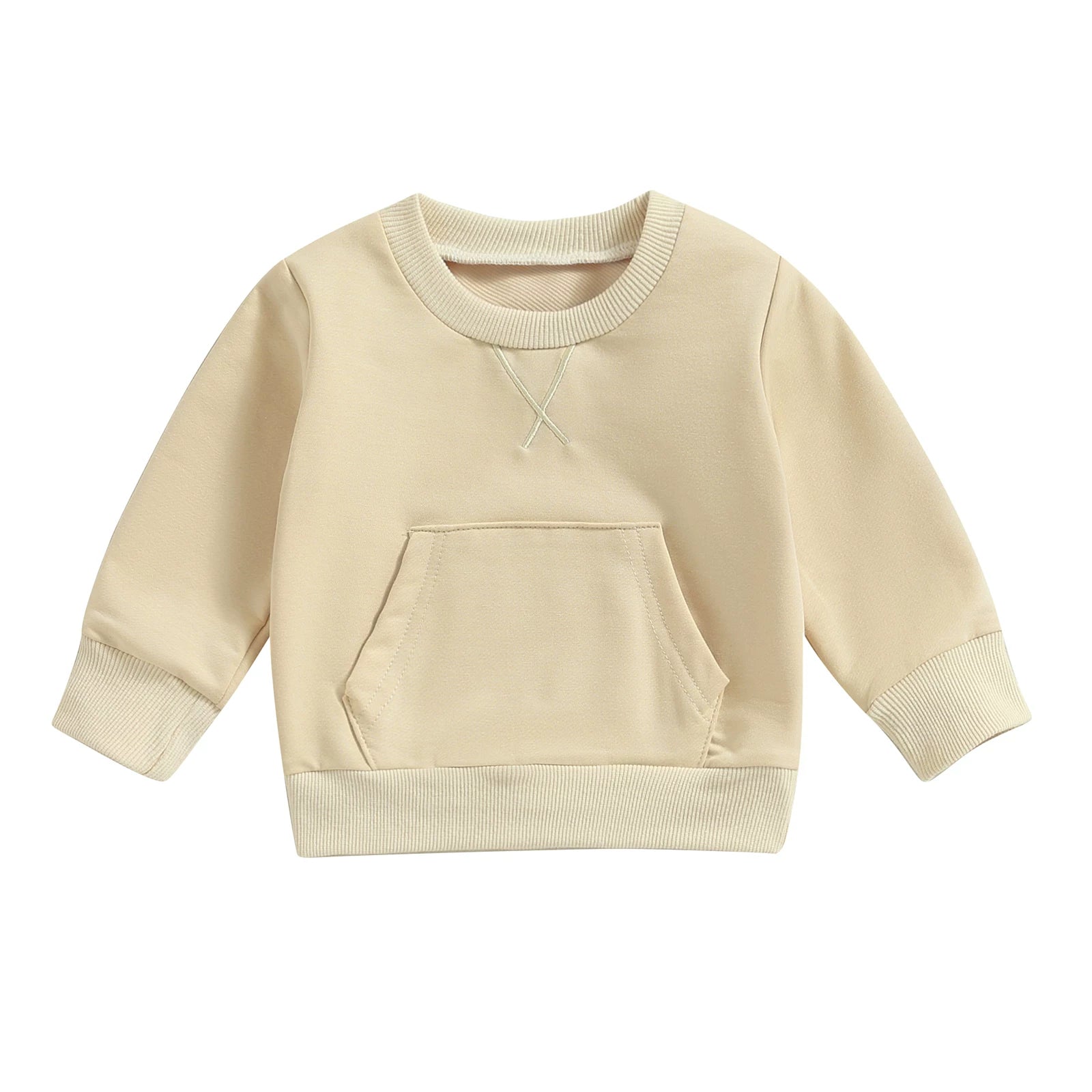 Bərk Təsadüfi Uşaq Sweatshirt Payız Qızlar Oğlanlar Geyimləri Uzun Sl