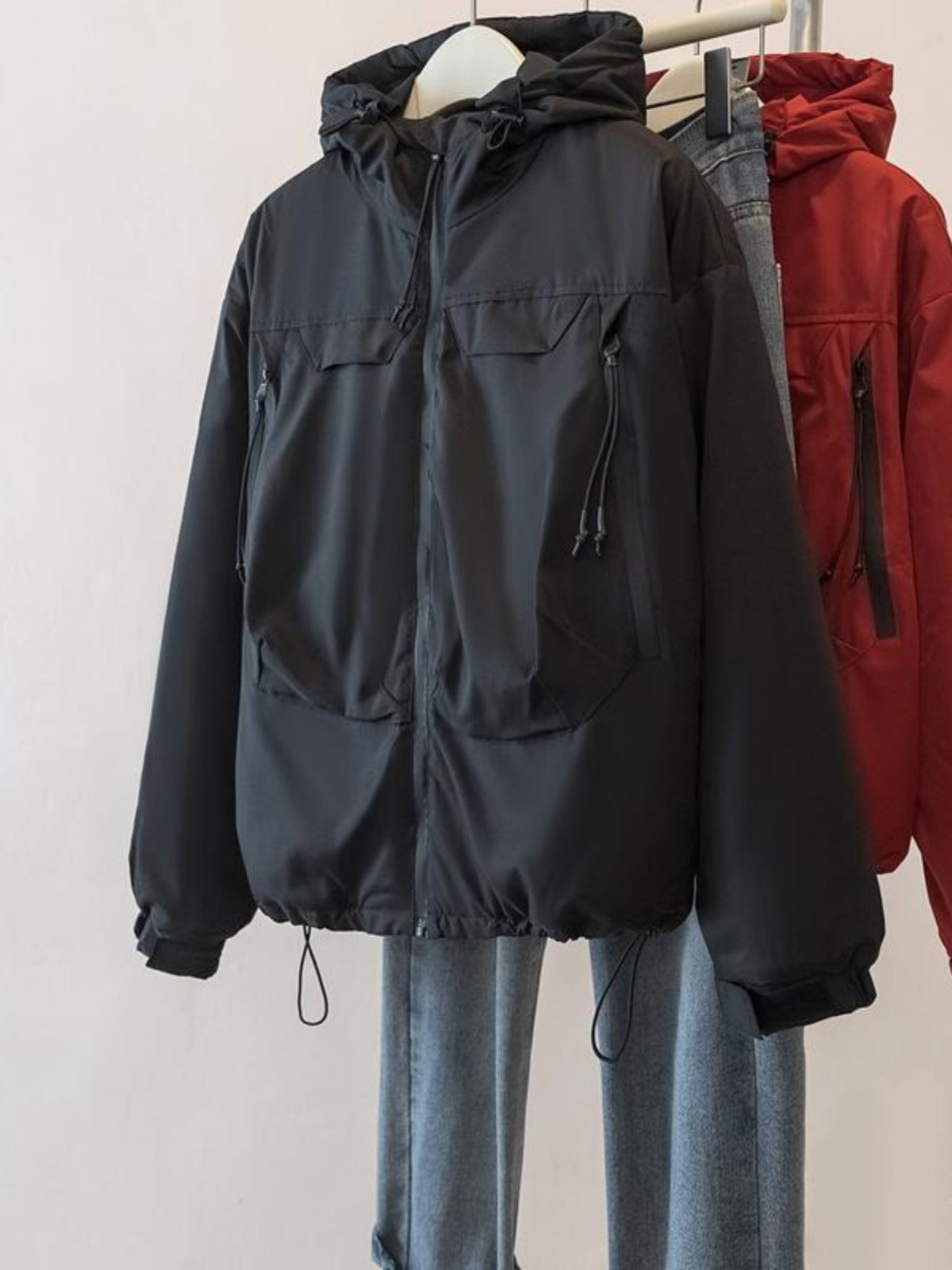 2026 Yaz Yeni Stil Plus Ölçülü Boş Gündəlik Qəşəng Windbreaker Qadın Topu