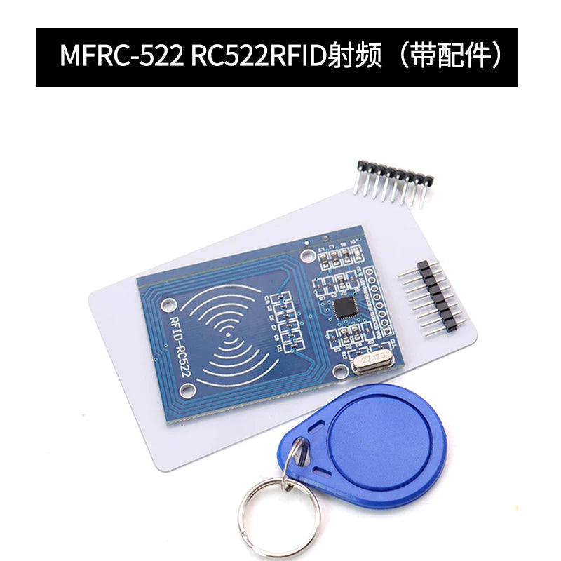 MFRC-522 RC522 RFID radio tezliyi identifikasiyası IC kartı induksiya modulu pulsuz S50 Fudan kartı/açarlıq
