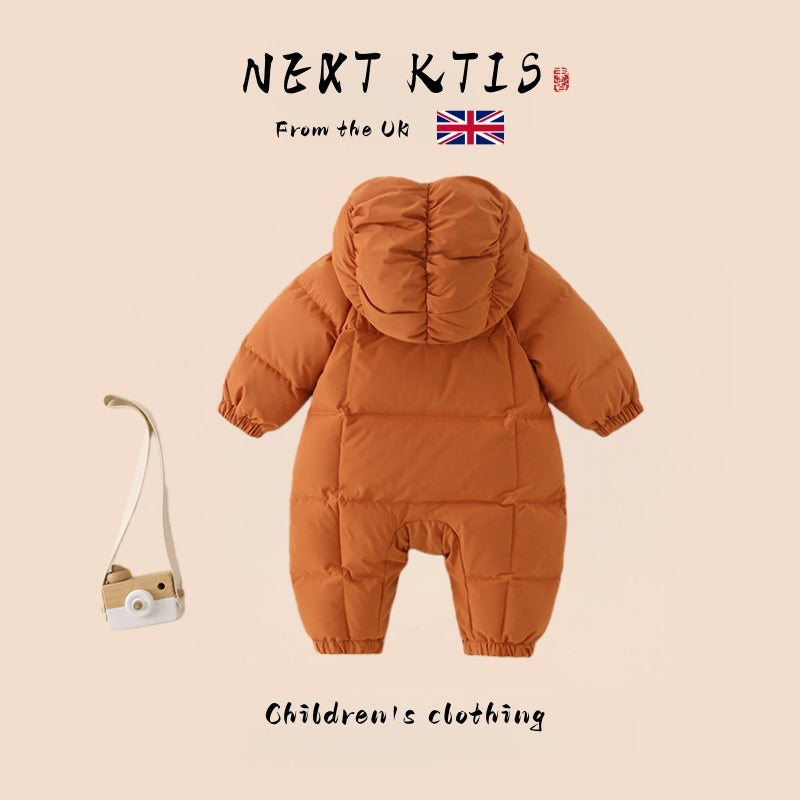 NEXT KTIS UK Körpə Geyimi - Yenidoğulmuşlar üçün İsti və Qalın Payız/Qış Körpə Geyimi - Geyim