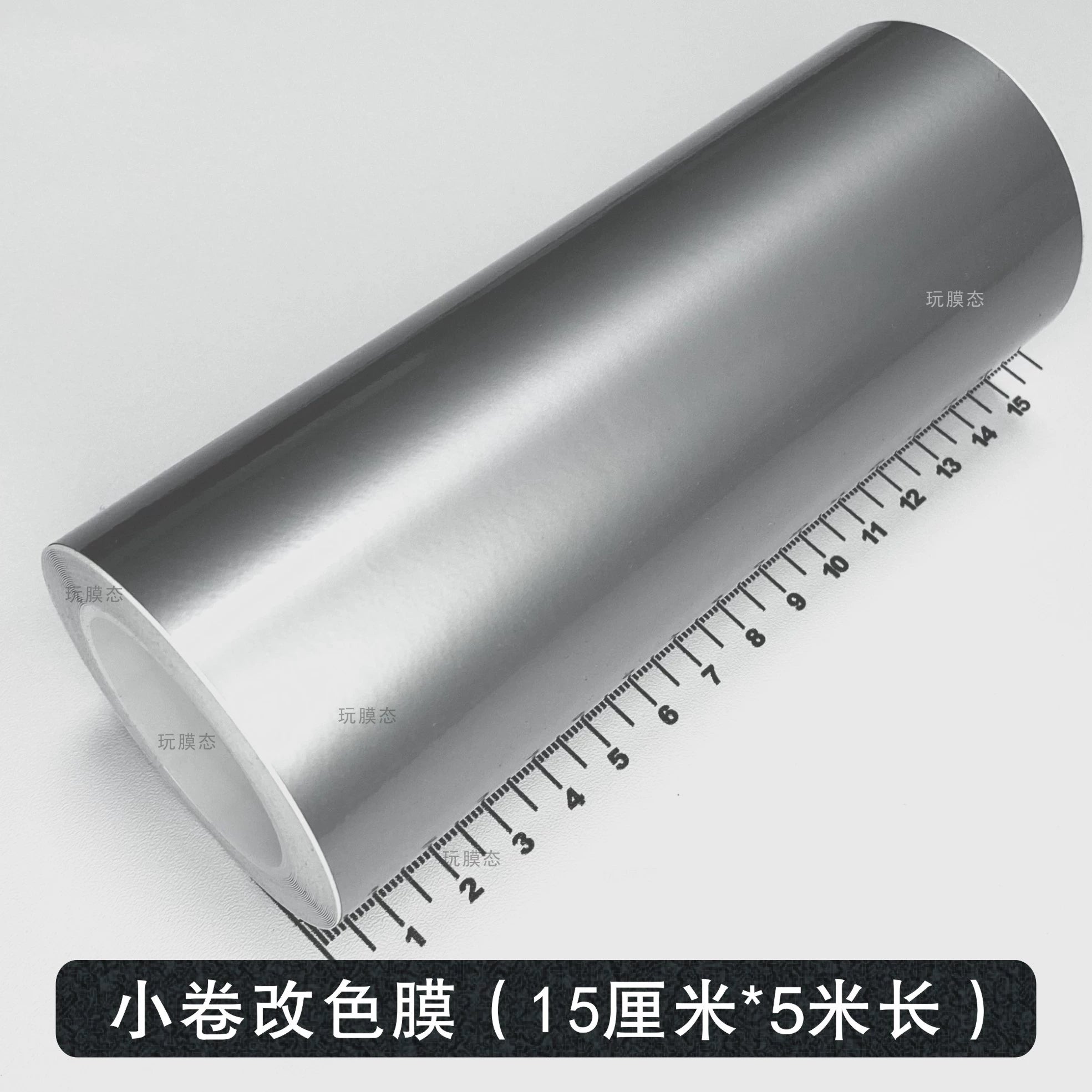 Avtomobil Rəng Dəyişən Plenka Parlaq Gümüş Tutqun Karbon Fiber Fırçalanmış Korpus Maye Gümüş Daxili Mərkəzi İdarəetmə Boyası Stiker