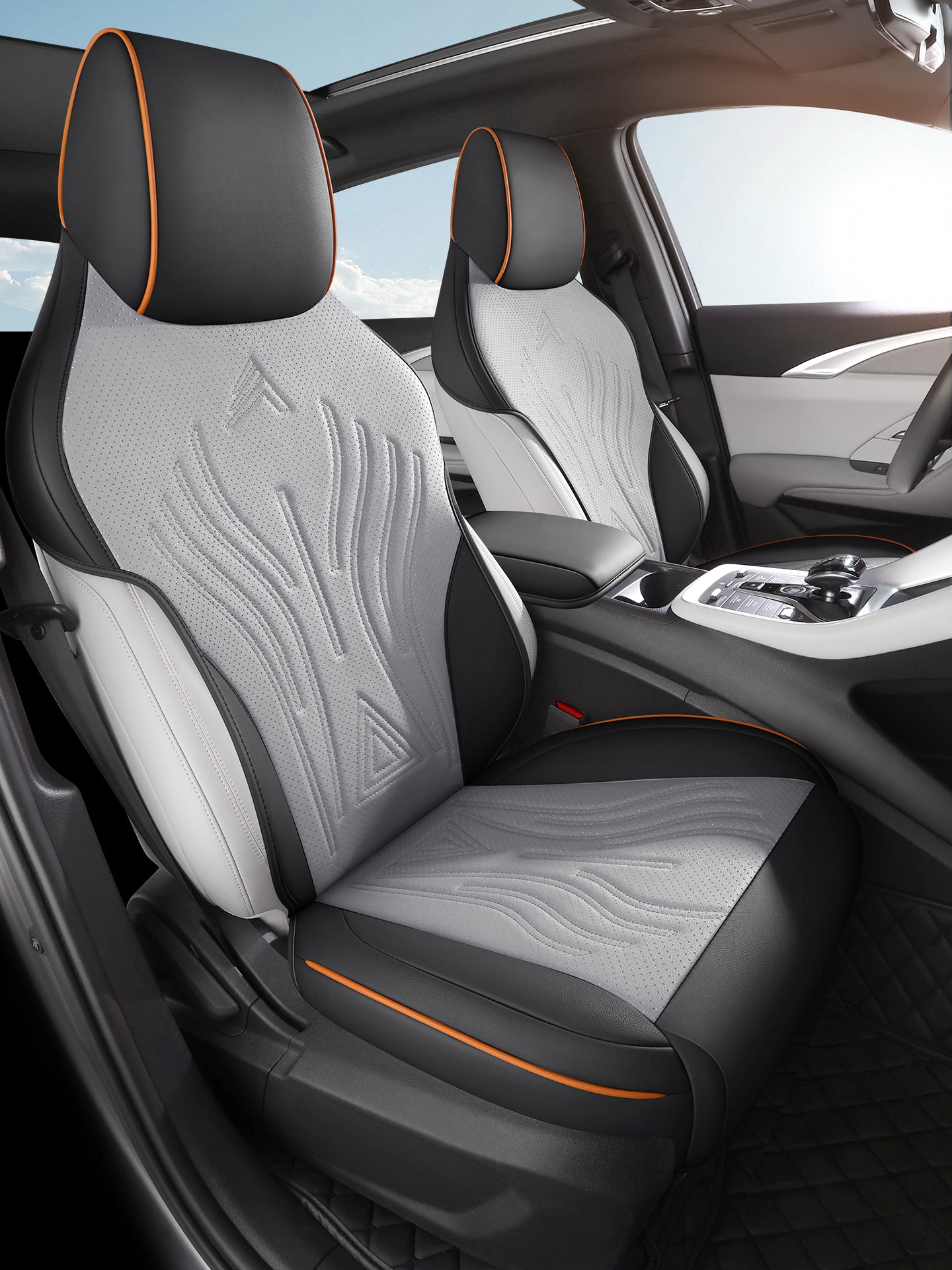 Specially designed for BYD Song Pro car leather seat cushions, semi-covered seat covers, suitable for all seasons, 2025 model.