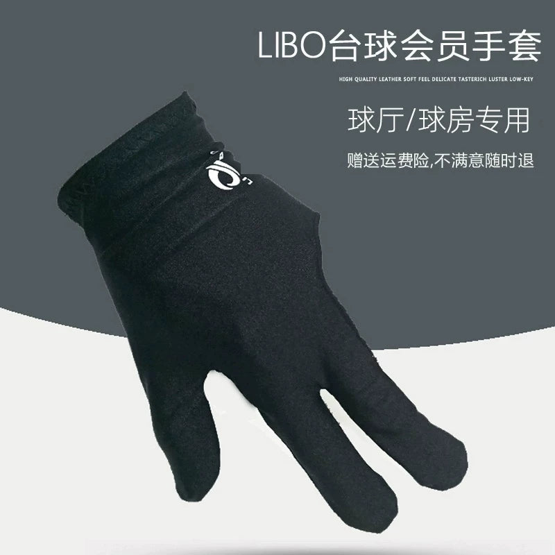 Libo bilyard xüsusi əlcəklər üçbarmaq əlcəklər bilyard otağı bilyard əlcəkləri bilyard ləvazimatları aksesuarları