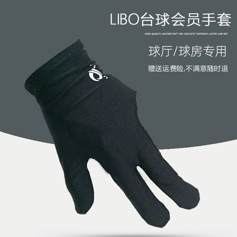 Libo bilyard xüsusi əlcəklər üçbarmaq əlcəklər bilyard otağı bilyard əlcəkləri bilyard ləvazimatları aksesuarları